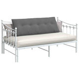 Vidaxl rugkussen donkergrijs 140 x 50 cm microvezel stof