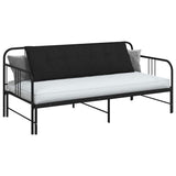 Vidaxl rugkussen zwart 160 x 19 x 50 cm stof