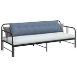 Vidaxl rugkussen blauw 200 x 50 cm cordstof