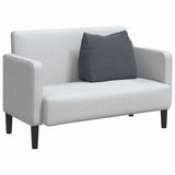 Vidaxl rugkussen donkergrijs 60 x 20 x 50 cm cordstof