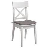 Vidaxl zitkussens 4 pcs taupe 40 x 40 x 3 cm stof