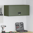 Vidaxl wandkast voor garage olijfgroen 80 x 33 x 35 cm
