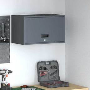 Vidaxl wandkast voor garage antraciet 60 x 33 x 35 cm