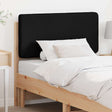 Vidaxl gestoffeerd hoofdbord bruin en zwart 100 cm massief grenenhout