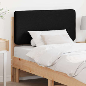 Vidaxl gestoffeerd hoofdbord bruin en zwart 100 cm massief grenenhout