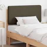 Vidaxl gestoffeerd hoofdbord bruin en taupe 90 cm massief grenenhout