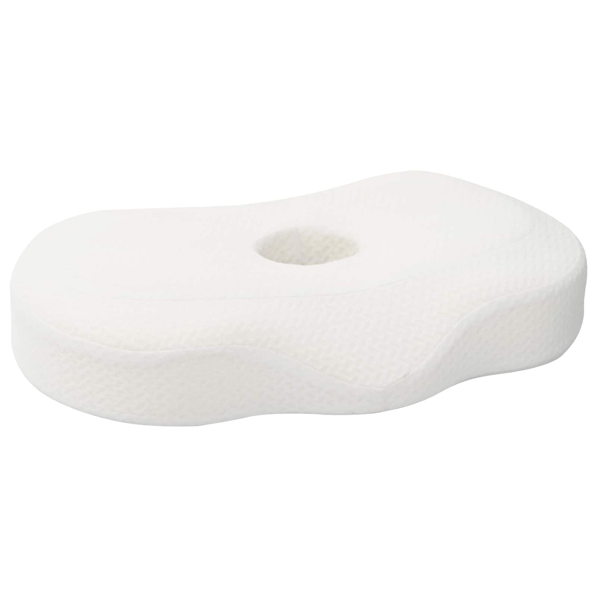 Vidaxl halskussen met kussen wit 53 x 35 x 11 cm polyester