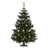 Vidaxl kerstboomstandaard 1.73 zwart 50 x 50 x 15,5 cm staal
