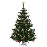 Vidaxl kerstboomstandaard wit 50 x 50 x 15,5 cm staal