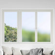 Vidaxl statisch raamfolie frosted grijs 60 x 1000 cm pvc