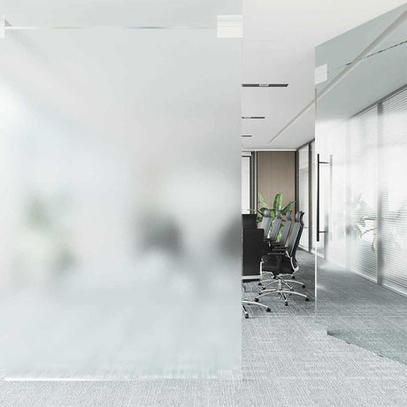 Vidaxl statisch raamfolie frosted grijs 60 x 1000 cm pvc