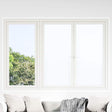 Vidaxl statisch raamfolie frosted wit 90 x 1000 cm pvc