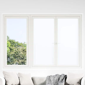 Vidaxl statisch raamfolie frosted wit 90 x 1000 cm pvc