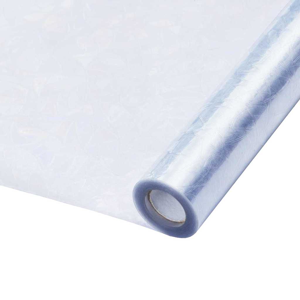 Vidaxl statistisch raamfoli doorzichtig 90 x 1000 cm pvc