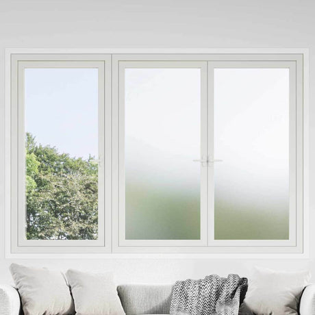 Vidaxl zelfklevende raamfolie frosted wit 45 x 1000 cm pvc