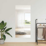 Vidaxl zelfklevende spiegelfolie 45 x 150 cm 2 st zilver pet