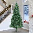 Vidaxl kunstkerstboom groen 300 cm pvc en metaal en plastic