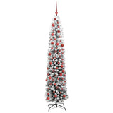 Vidaxl kunstkerstboom groen 180 cm pvc en staal en kunststof