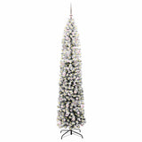 Vidaxl kunstkerstboom groen 240 cm pvc en staal en kunststof