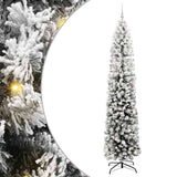 Vidaxl kunstkerstboom groen 240 cm pvc en staal en kunststof
