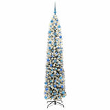 Vidaxl kunstkerstboom groen 240 cm pvc en staal en kunststof
