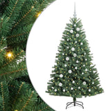 Vidaxl kunstmatige inklapbare kerstboom groen 150 cm pvc en metaal