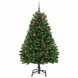Vidaxl kunstkerstboom met 150 led groen 150 cm pvc en metaal