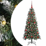 Vidaxl kunstkerstboom met 150 led groen 120 cm pvc en plastic en staal