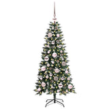 Vidaxl kunstkerstboom met 150 led groen 120 cm pvc en plastic en staal