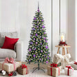 Vidaxl kunstkerstboom groen 150 cm pvc en plastic en staal