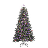 Vidaxl kunstkerstboom met 300 led groen 180 cm pvc en plastic en staal