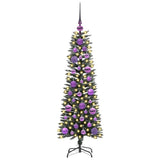 Vidaxl kunstkerstboom met 150 led groen 120 cm pvc en plastic en staal