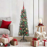 Vidaxl kunstkerstboom met 150 led groen 120 cm pvc en plastic en staal