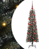 Vidaxl kunstkerstboom met 150 led groen 150 cm pvc en plastic en staal