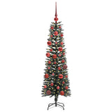 Vidaxl kunstkerstboom met 150 led groen 150 cm pvc en plastic en staal