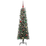 Vidaxl kunstkerstboom met 150 led groen 150 cm pvc en plastic en staal