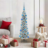 Vidaxl kunstkerstboom met 150 led wit 120 cm pvc en metaal en plastic