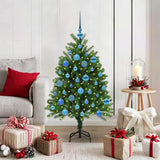 Vidaxl kerstboom met 150 led met standaard groen 120 cm pe