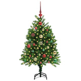 Vidaxl kerstboom met 150 led met standaard groen 120 cm pe