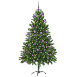 Vidaxl kerstboom met 300 led met standaard groen 180 cm pe