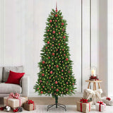 Vidaxl kerstboom met 300 led met standaard groen 240 cm pe