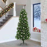 Vidaxl kerstboom met 300 led met standaard groen 240 cm pe