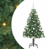 Vidaxl kerstboom met 150 led met standaard groen 150 cm pvc