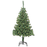 Vidaxl kerstboom met 300 led met standaard groen 180 cm pvc