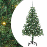 Vidaxl kerstboom met 300 led met standaard groen 180 cm pvc