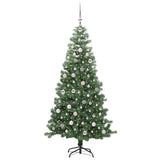 Vidaxl kerstboom met 300 led met standaard groen 240 cm pvc