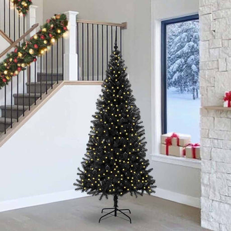 Vidaxl kerstboom zwart 240 cm pvc