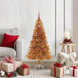 Vidaxl kerstboom goud 120 cm pet