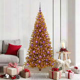 Vidaxl kerstboom goud 180 cm pet