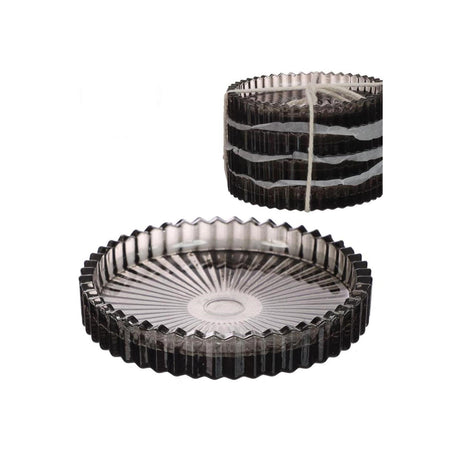 Ideas 4 seasons glazen schaaltjes grijs set a 4 ø10cm
